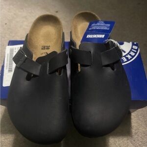 Women’s Birkenstock Oiled leather clogs